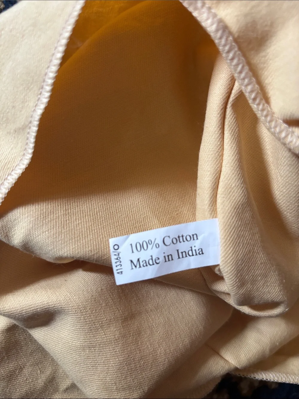 Louis Vuitton Beige and Brown Logo Dust Bag